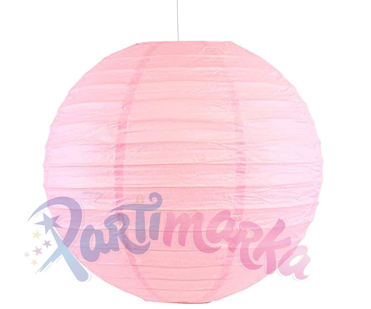 Pembe Renk Kağıt Japon Feneri