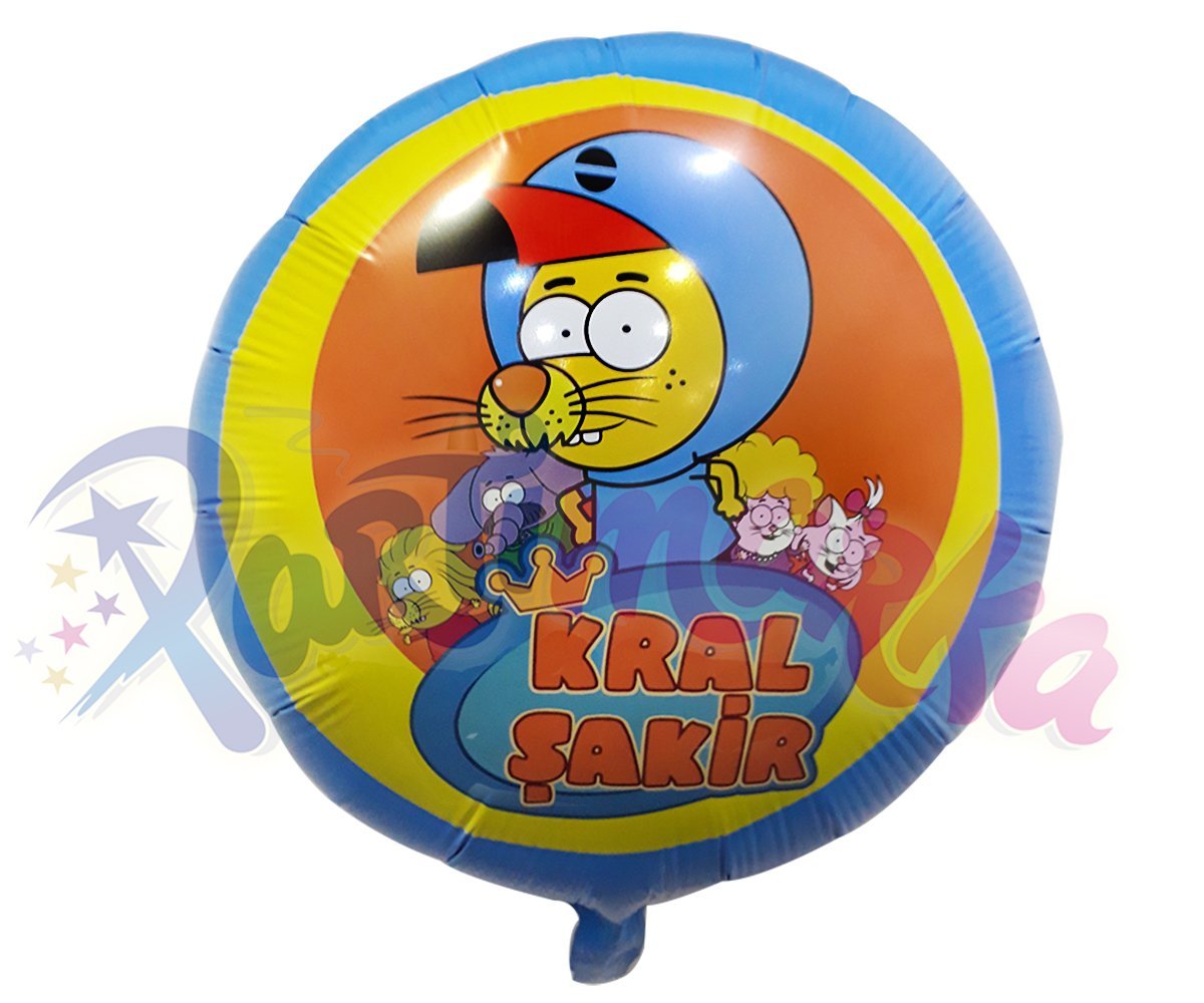 Kral Şakir Partisi Folyo Balon