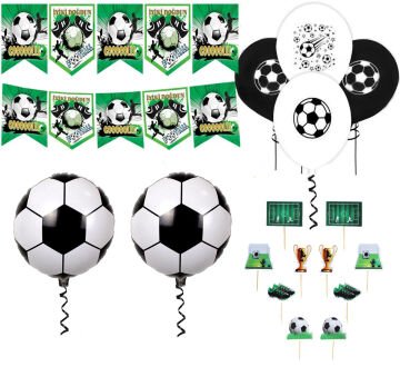 Futbol Doğum Günü Partisi Süsleme Seti