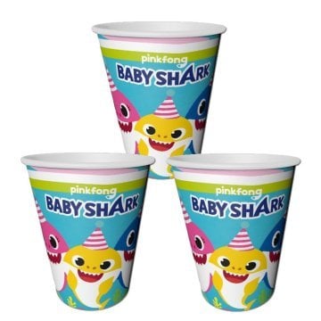 Baby Shark Partisi Bardakları