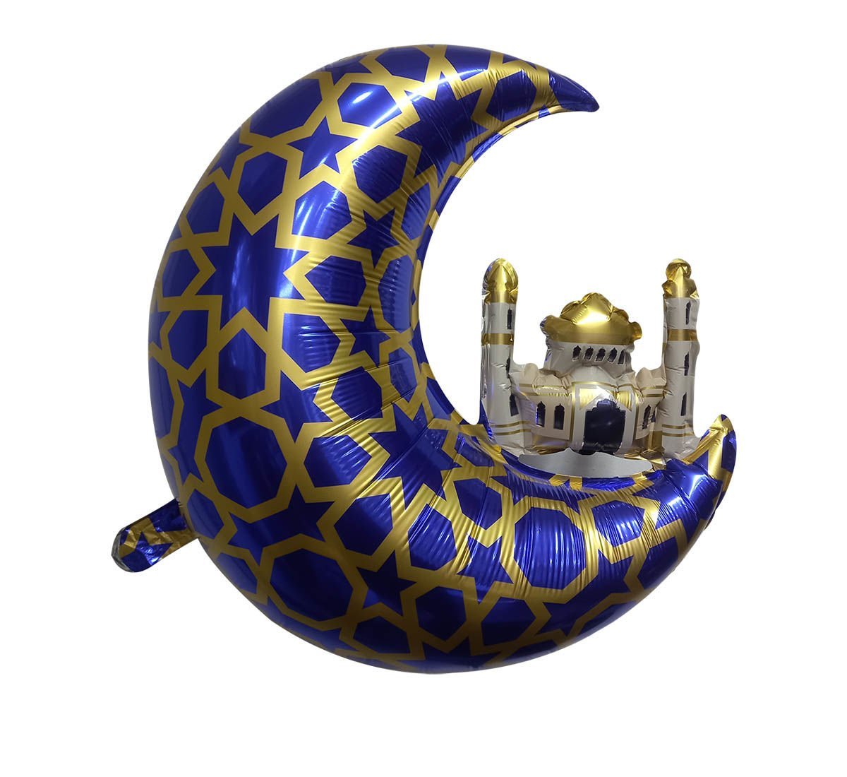 Ay Yıldız İçinde Cami Figürlü Ramazan Balonu
