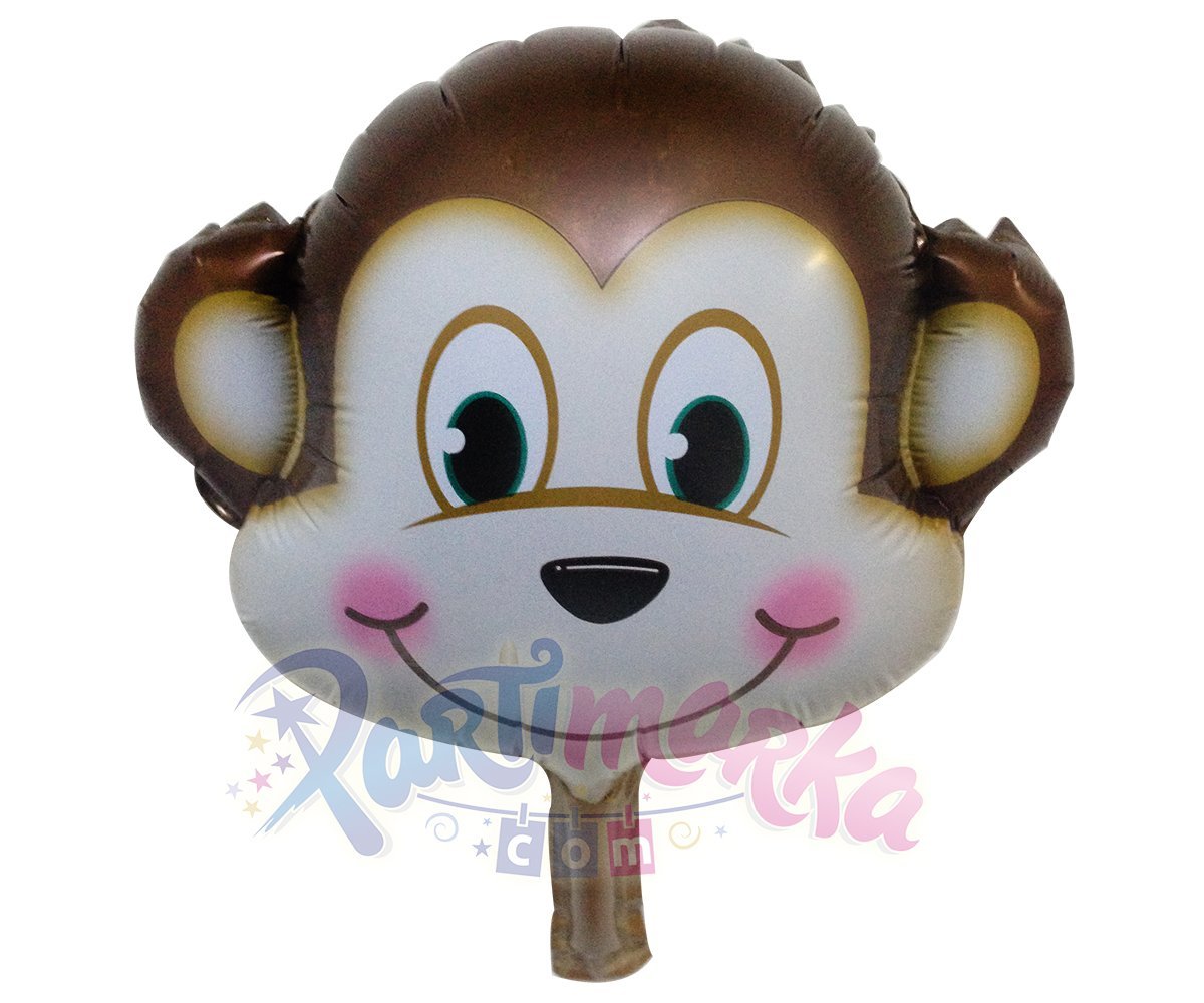 Orman Hayvanları Maymun Folyo Balon