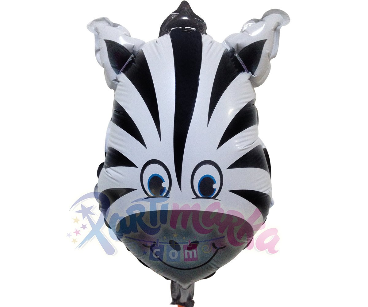 Hayvanlar Alemi Zebra Folyo Balon