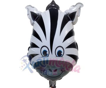 Hayvanlar Alemi Zebra Folyo Balon