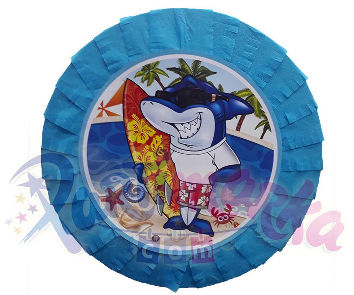 Köpek Balığı Doğum Günü Pinyatası