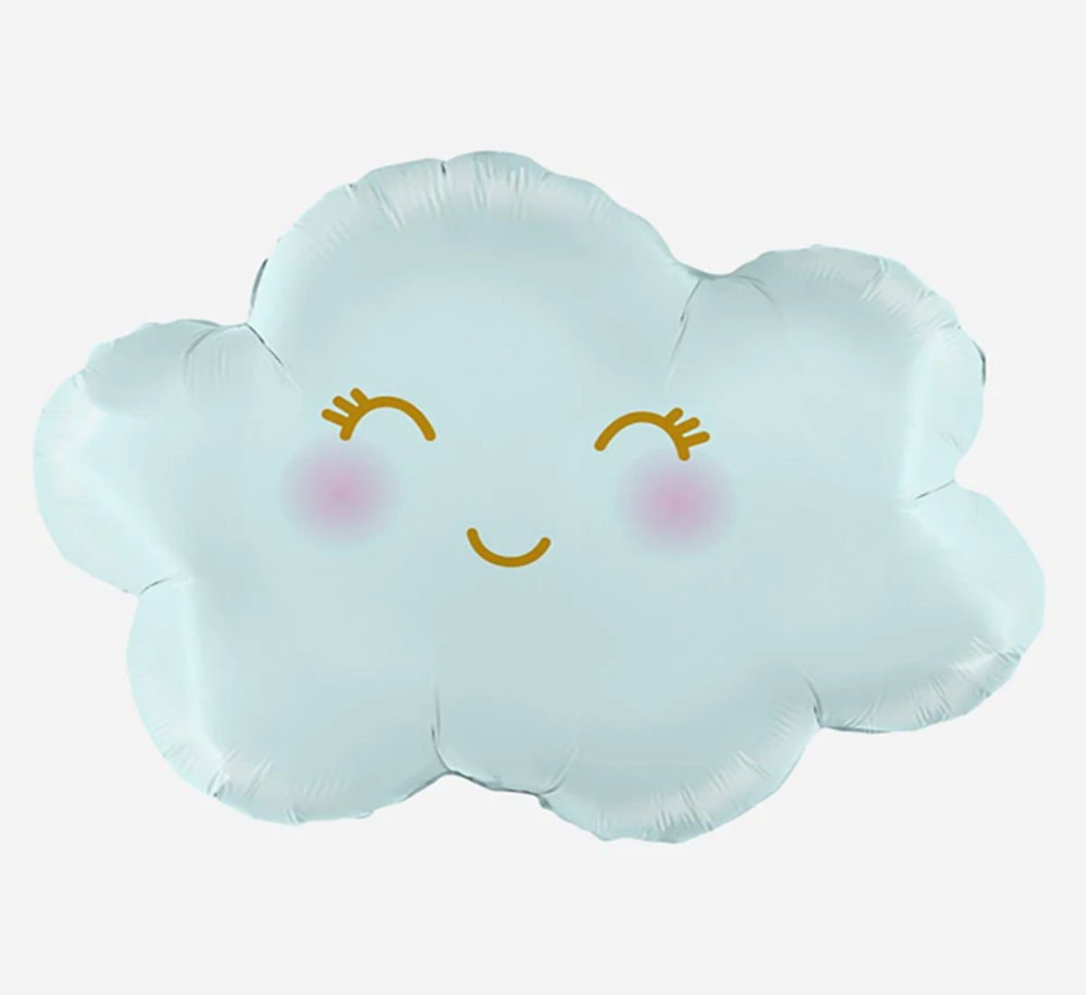 Mavi Renkte Bulut Folyo Balon