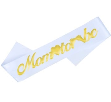 Mavi Renk Mom To Be Kuşağı