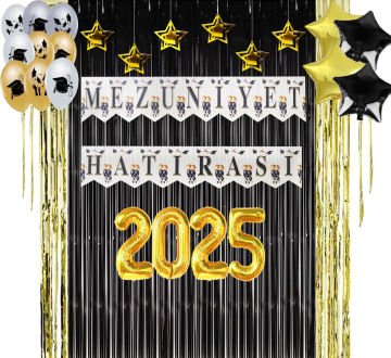 Mezuniyet Kutlaması Süsleme Seti