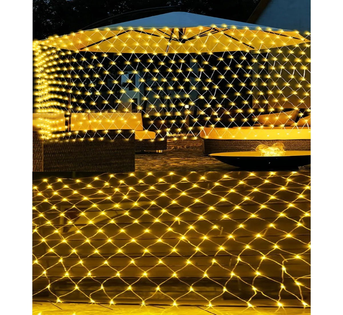 Gün Işığı Renk Ağ Perde Led Işık