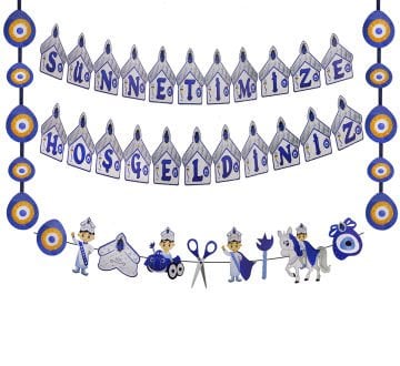 Sünnetime Hoşgeldiniz Süsleme Seti