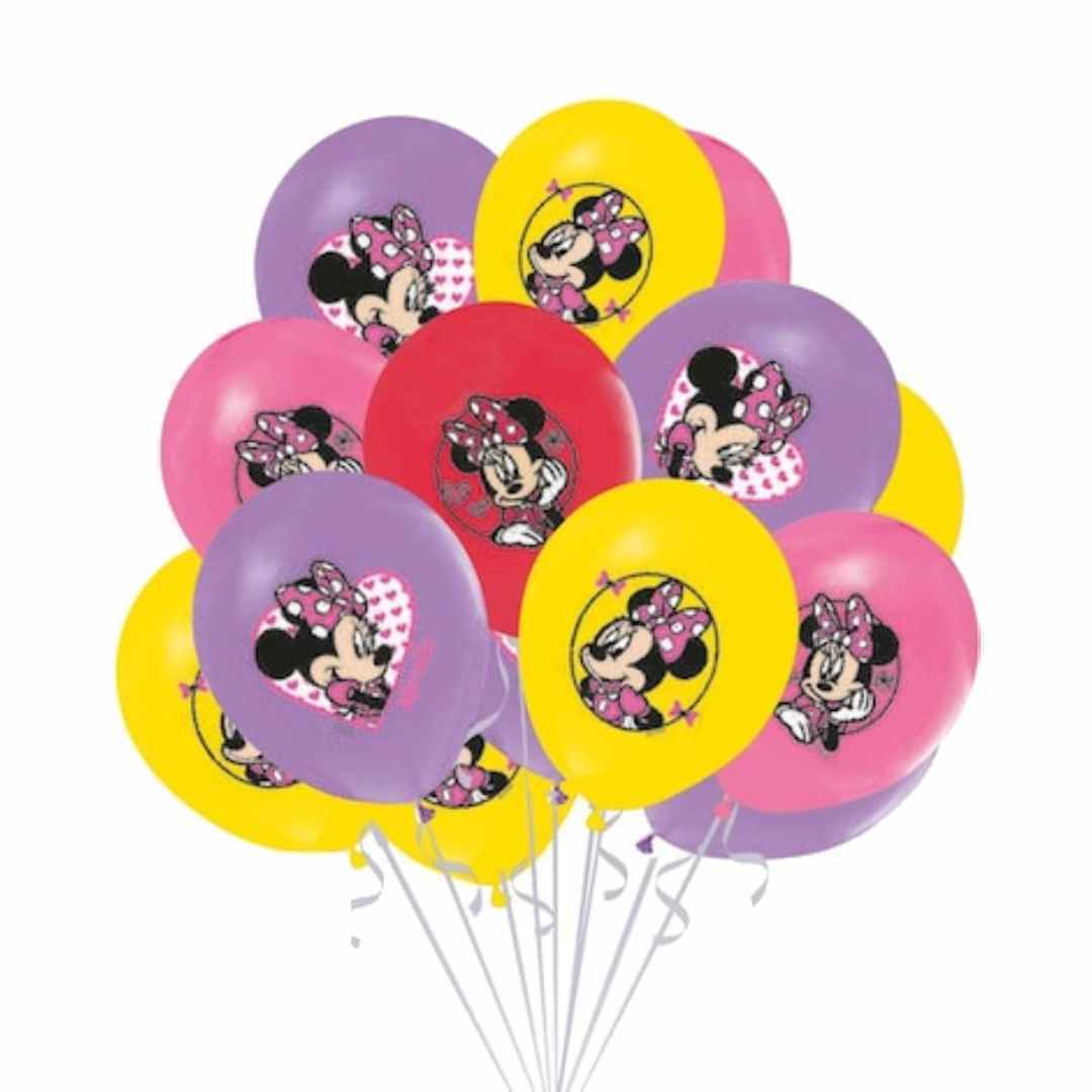 Minnie Mouse Doğum Günü Balonları