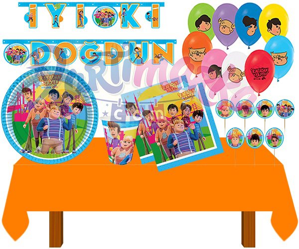 Rafadan Tayfa Parti Seti 8 Kişilik