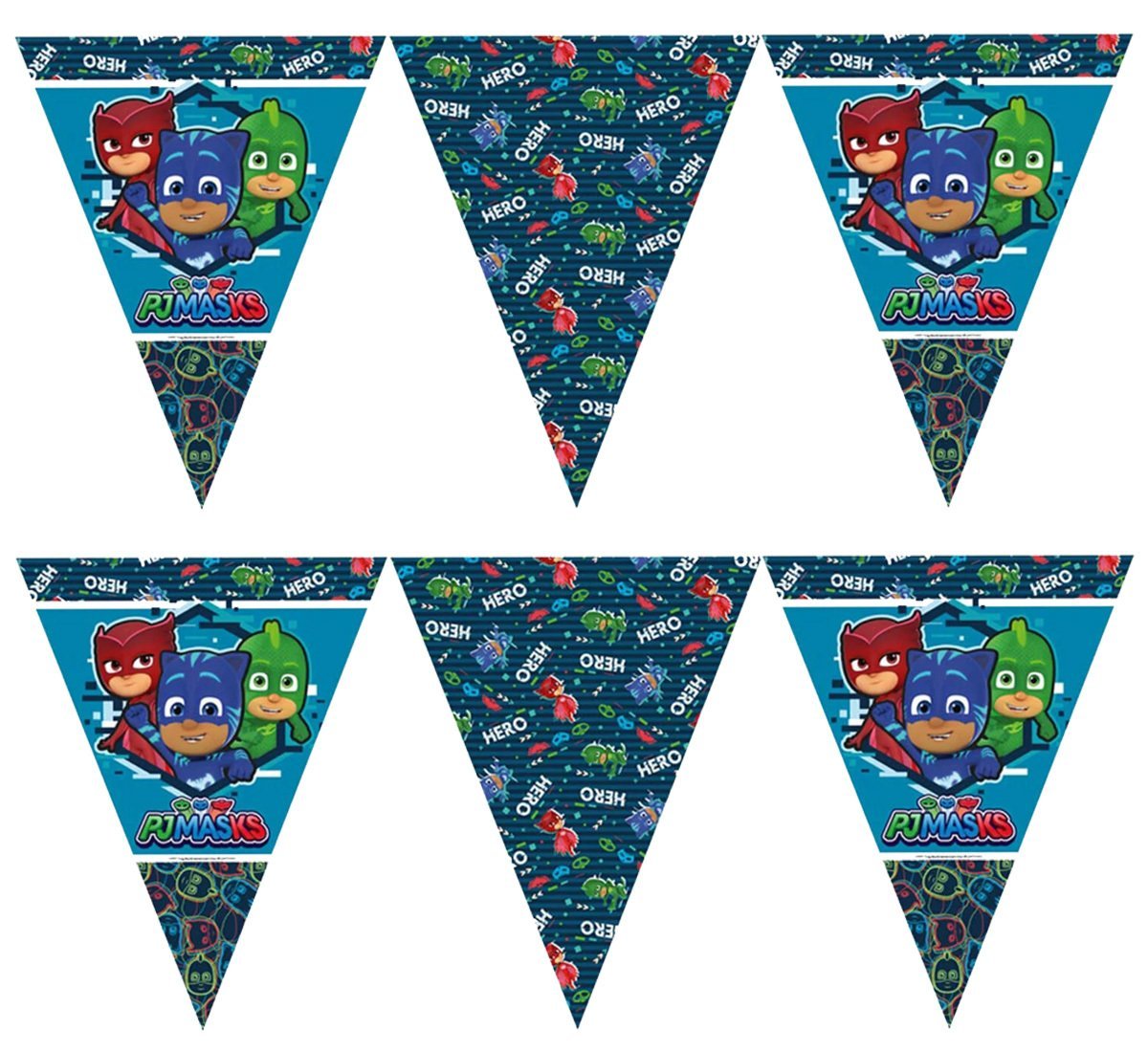 Pj Masks Bayrak Afiş Süsü