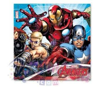 Avengers Yenilmezler Doğum Günü Peçetesi