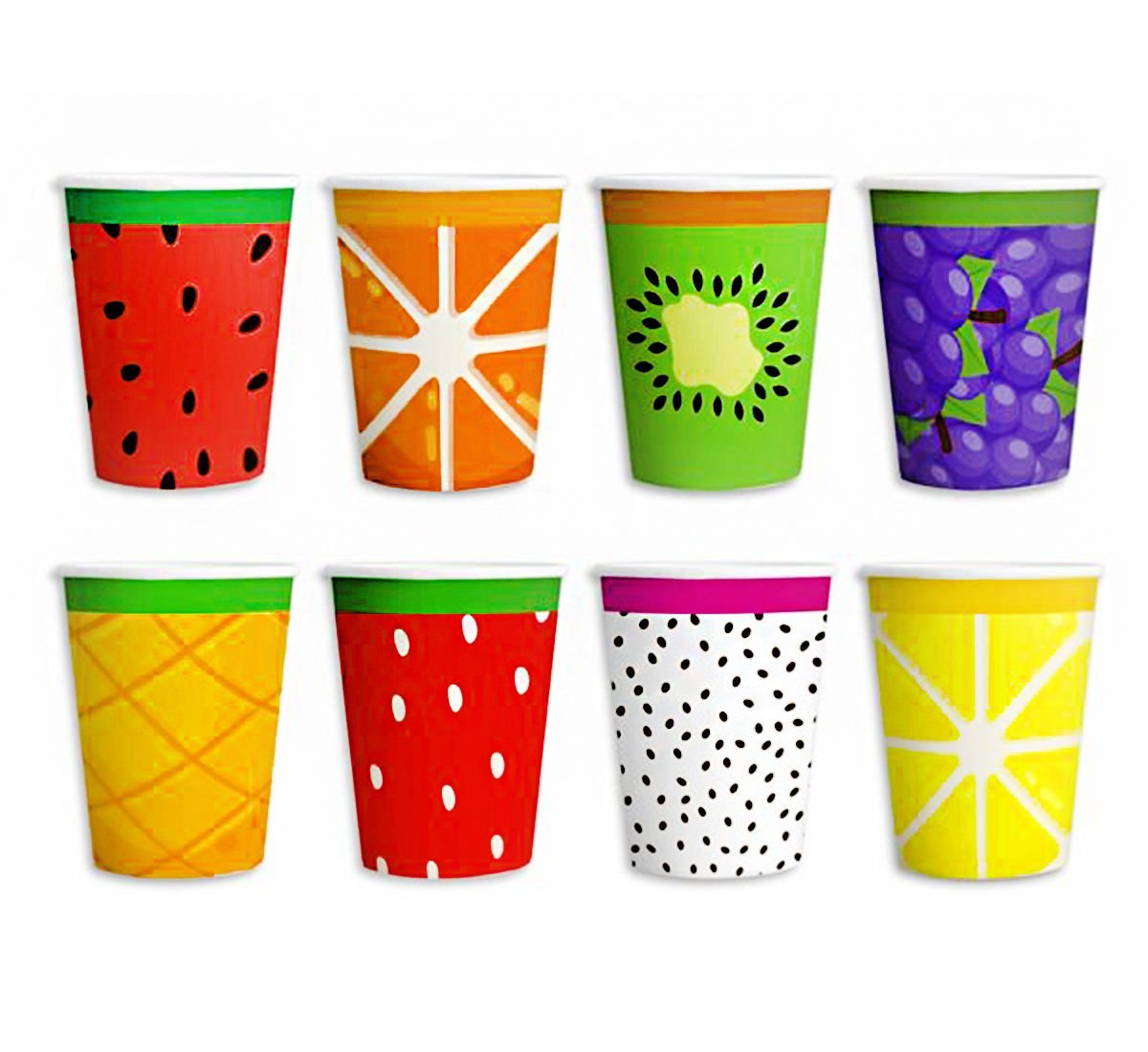Meyve Konseptli Yaz Partisi Bardaklar