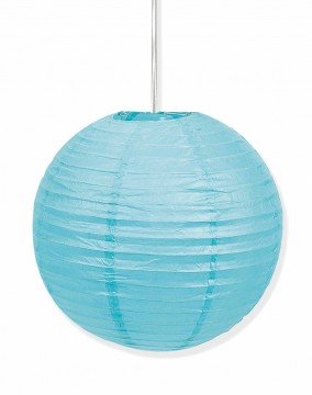Mavi Renk Kağıt Japon Feneri