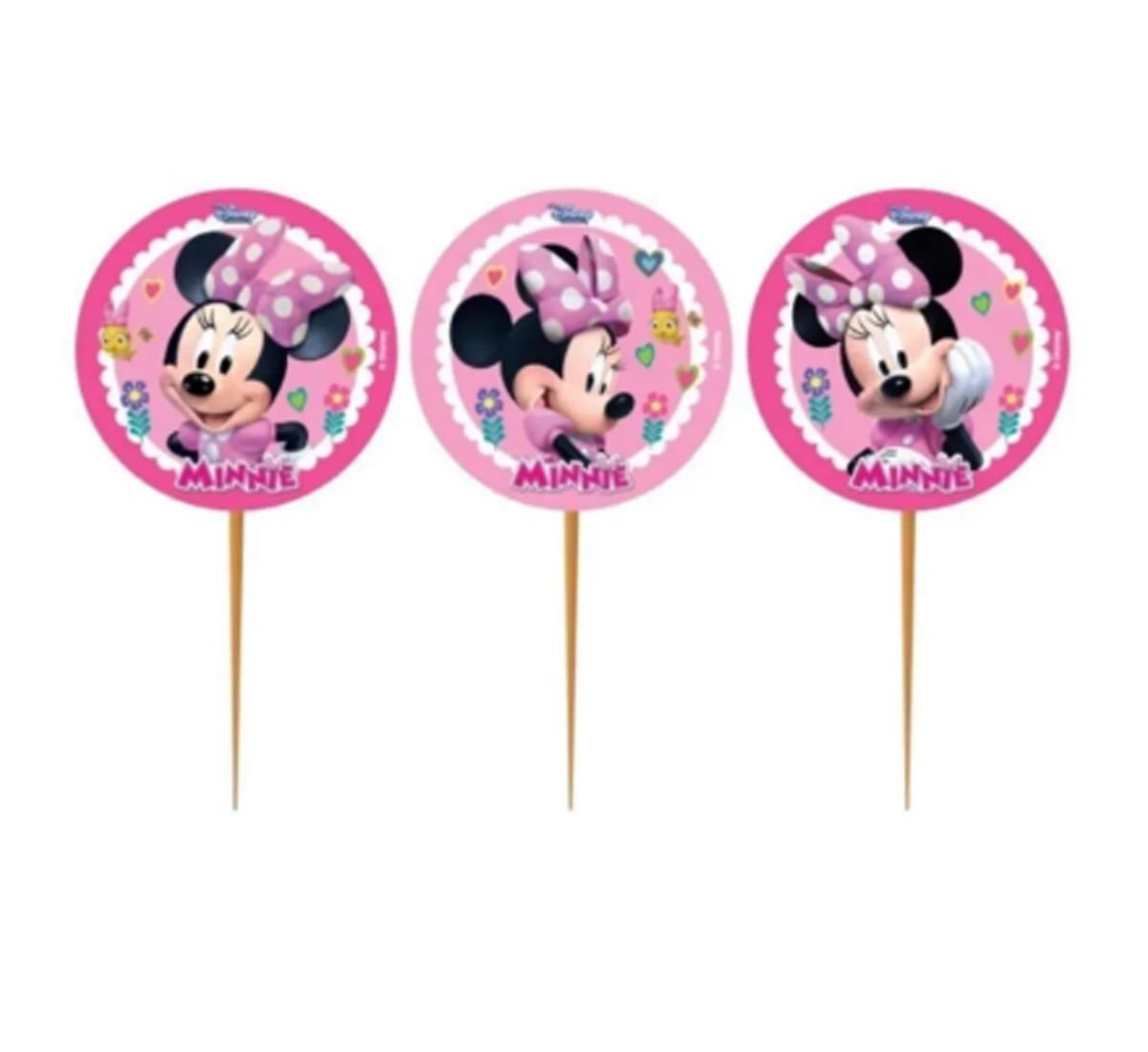 Minnie Mouse Parti Kürdanı 10 Adet