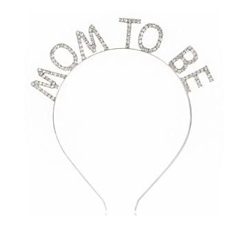 Mom To Be Taşlı Taç