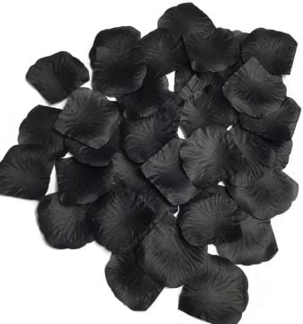 Siyah Gül Yaprakları Yapay Gül Yaprağı