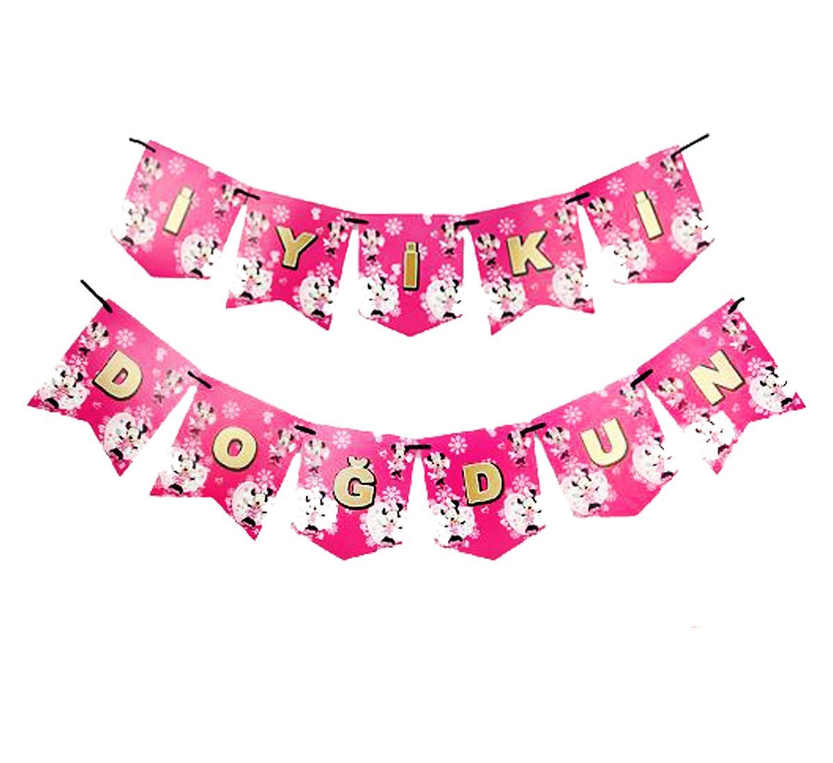 Minnie Mouse İyiki Doğdun Yazısı