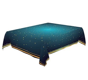 Ramazan Ayı Kutlaması Kumaş Masa Örtüsü