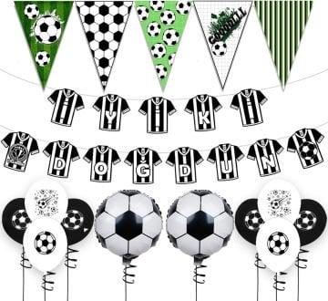 Futbol Temalı Doğum Günü Süsleme Seti