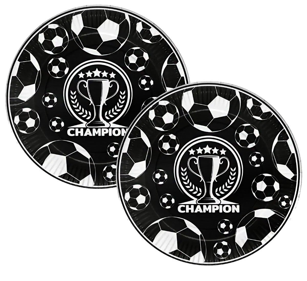 Şampiyon Taraftar Futbol Temalı Tabaklar
