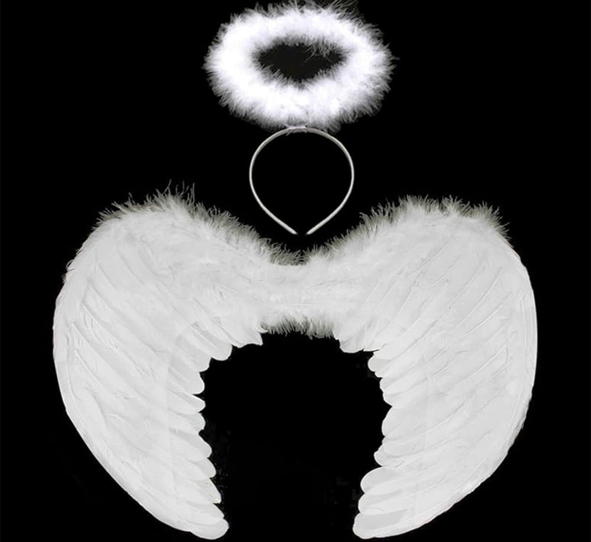 Çocuk Melek Kanadı ve Haresi Aksesuar Seti