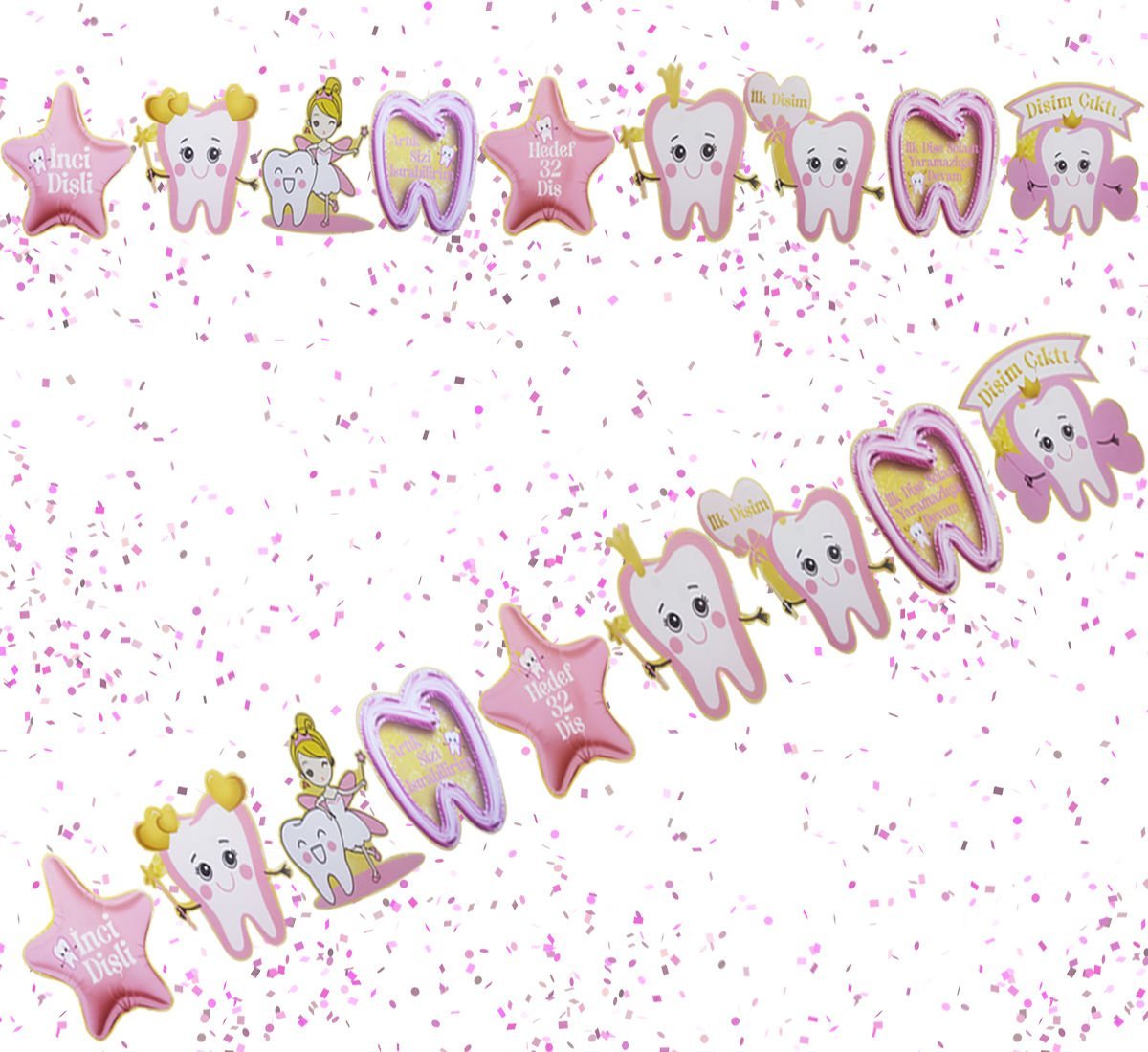 Diş Buğdayı Partisi Asma Dekor Süs