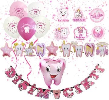 Diş Buğdayı Konsepti Kız Parti Seti