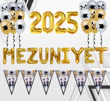 Mezuniyet Partisi Süsleme Parti Seti