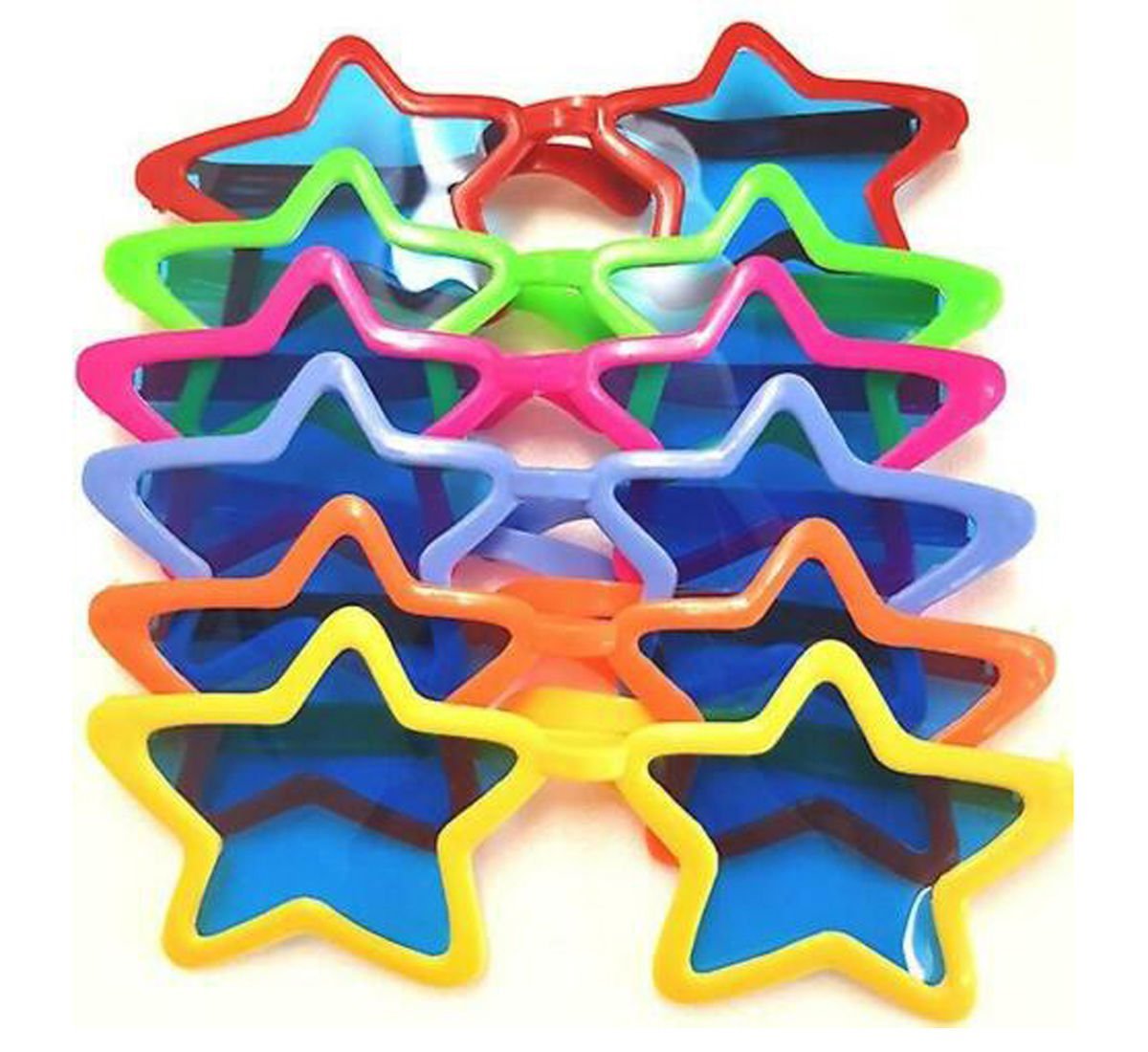 Yıldız Şeklinde Büyük Parti Gözlükleri