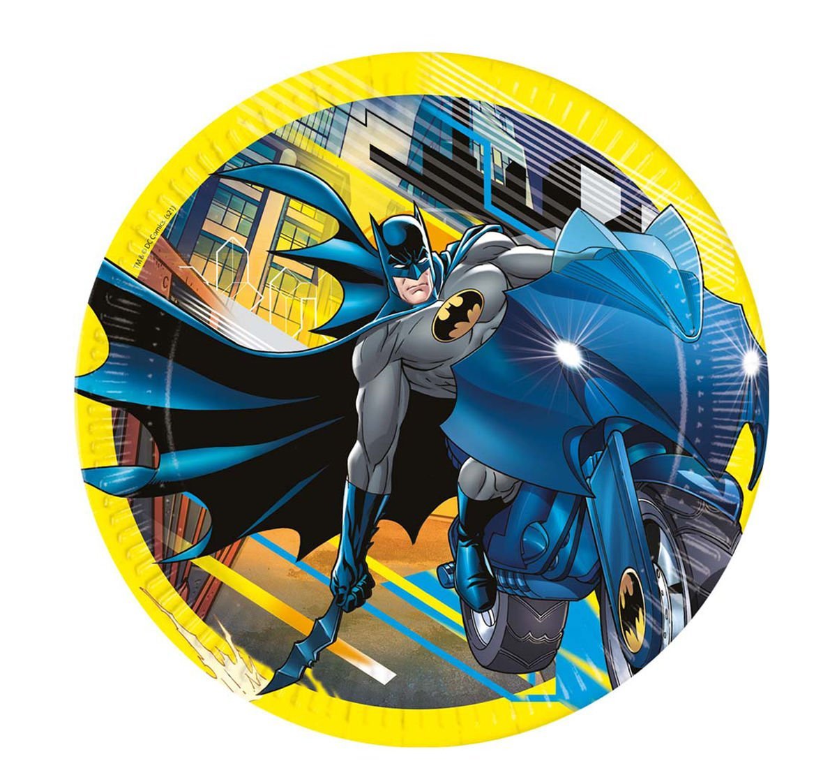 Batman Temalı Doğum Günü Tabakları