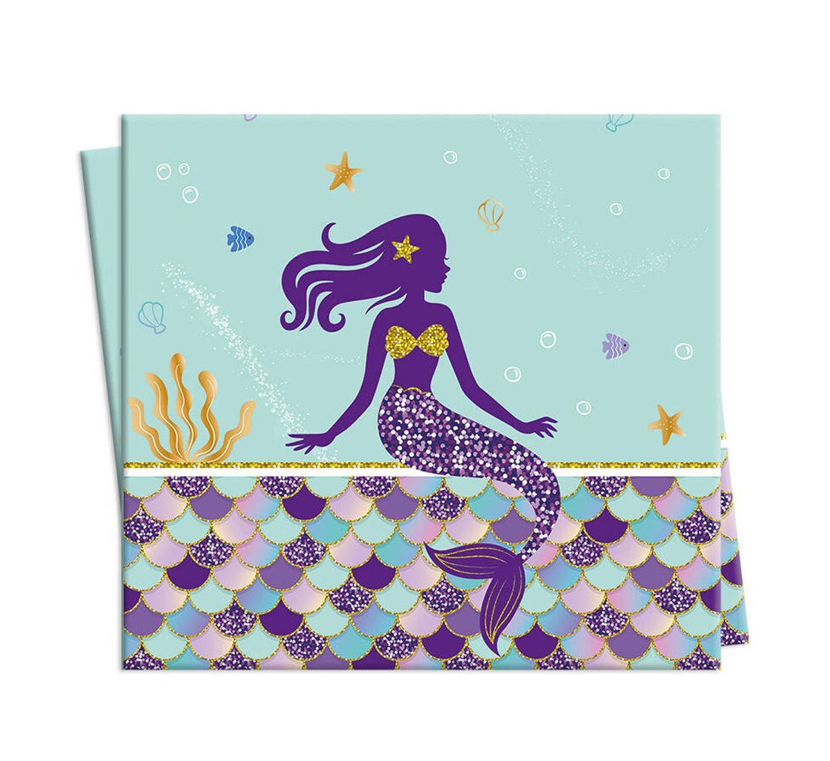 Deniz Kızı Masa Örtüsü