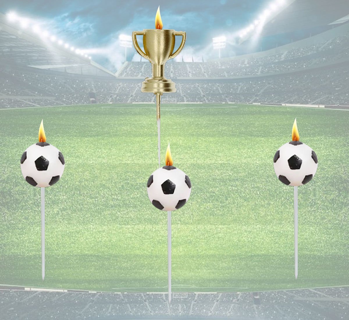 Futbol Pasta Mumları