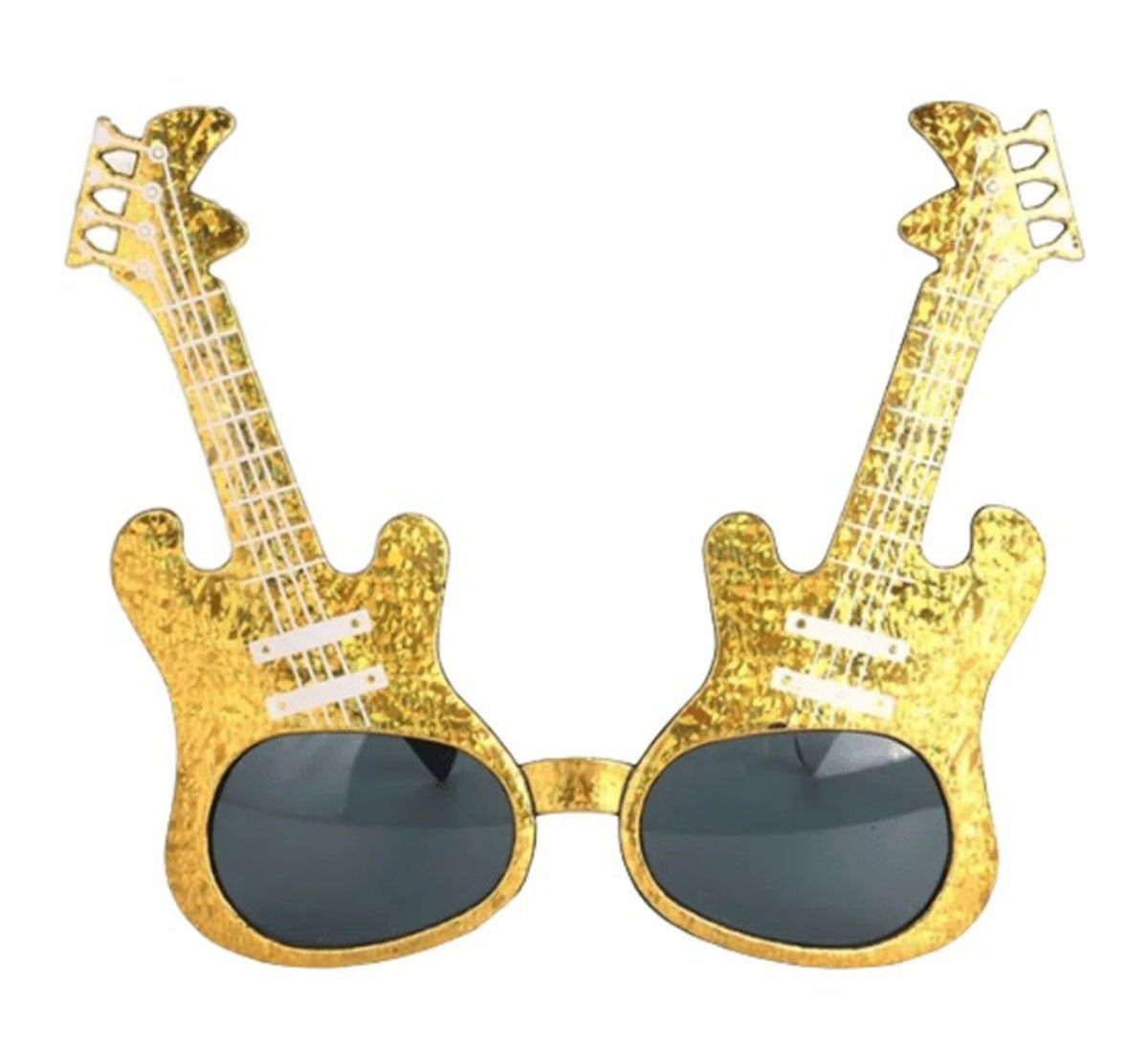 Gitar Parti Gözlüğü Gold Renk