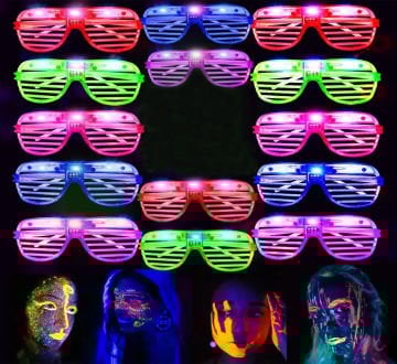 Işıklı Parti Gözlüğü LED Gözlük