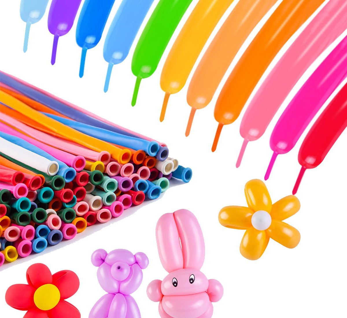 Renkli Sosis Balonlar