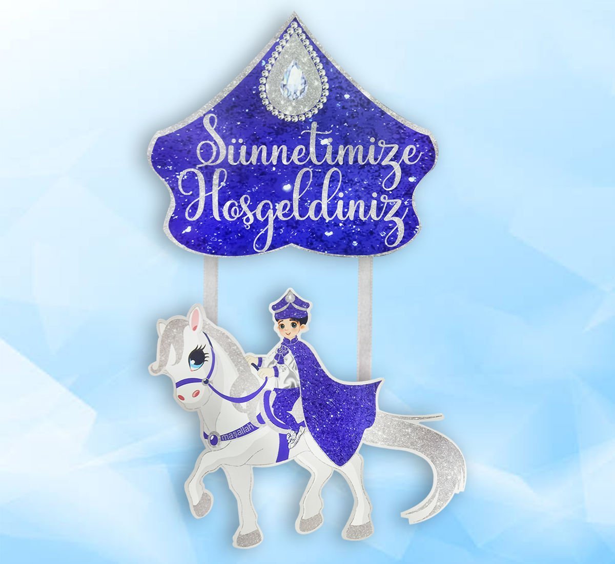 Sünnetimize Hoşgeldiniz Kapı Süslemesi