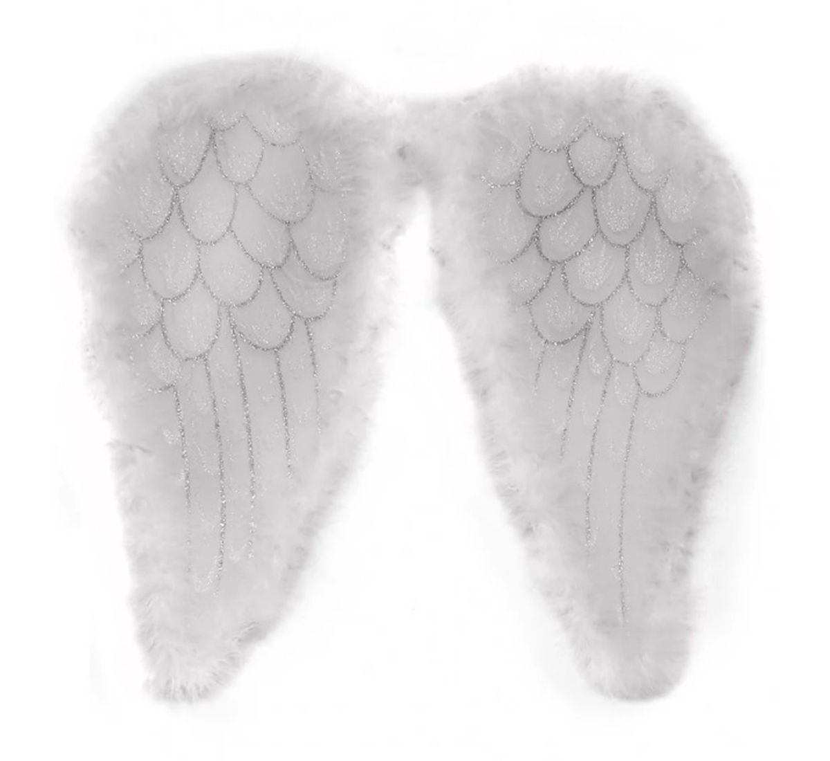 Beyaz Renk Melek Kanadı Peri Kanat Aksesuar