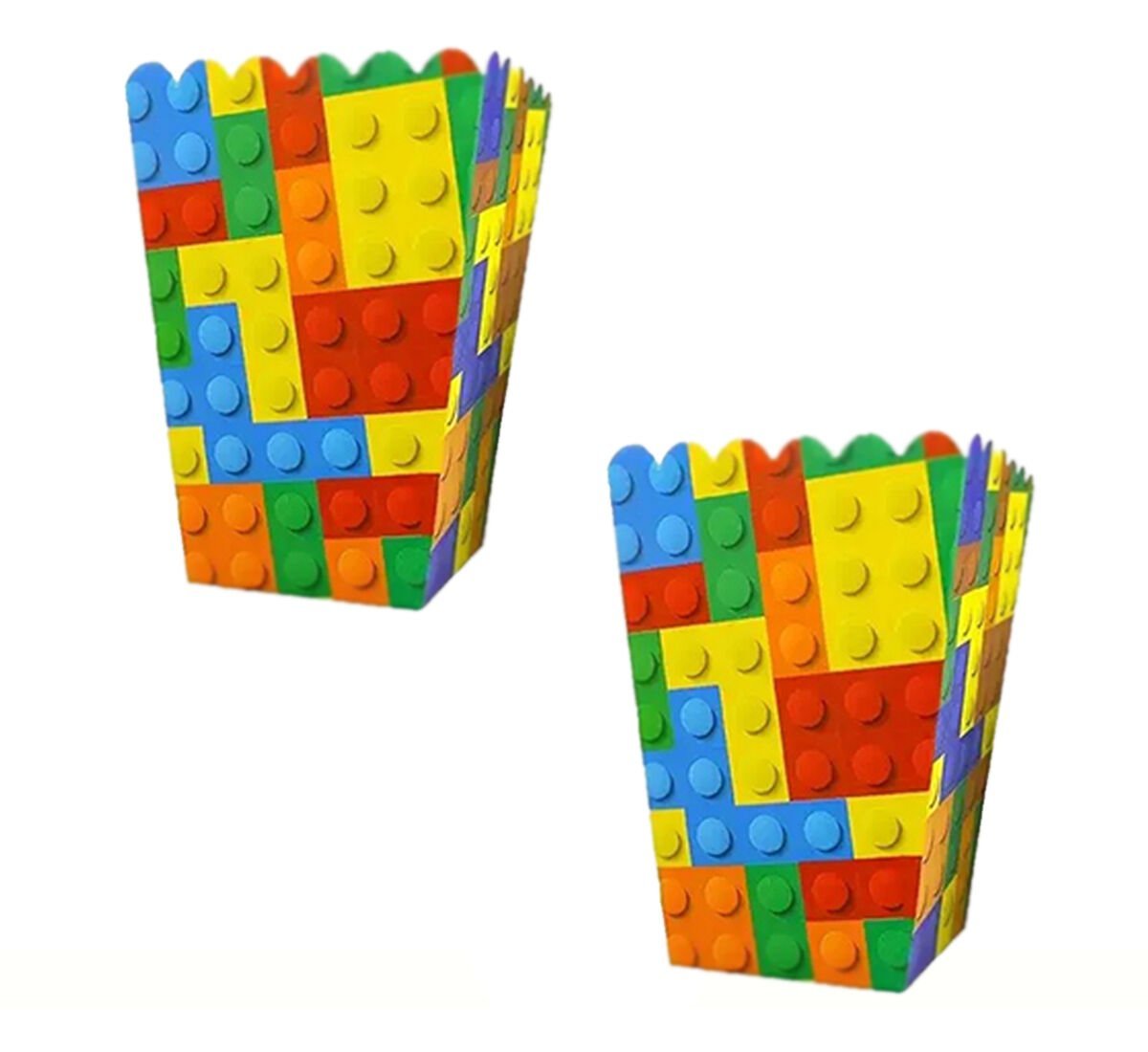 Blok Temalı Doğum Günü Mısır Kutuları