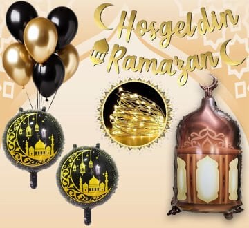 Ramazan Süsleri Işıklı Set