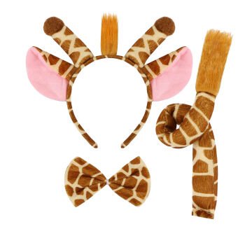 Zürafa Kostüm Aksesuarı Set