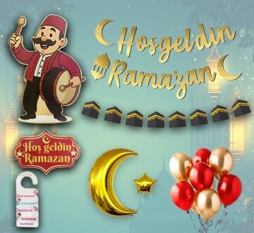 Ramazan Süsleri Balonlu Parti Seti