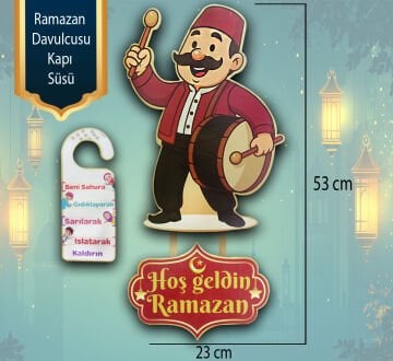 Ramazan Davulcusu Kapı Süsü