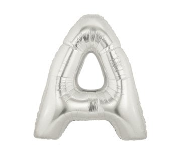 A Harfi Gümüş Folyo Balon 75 cm