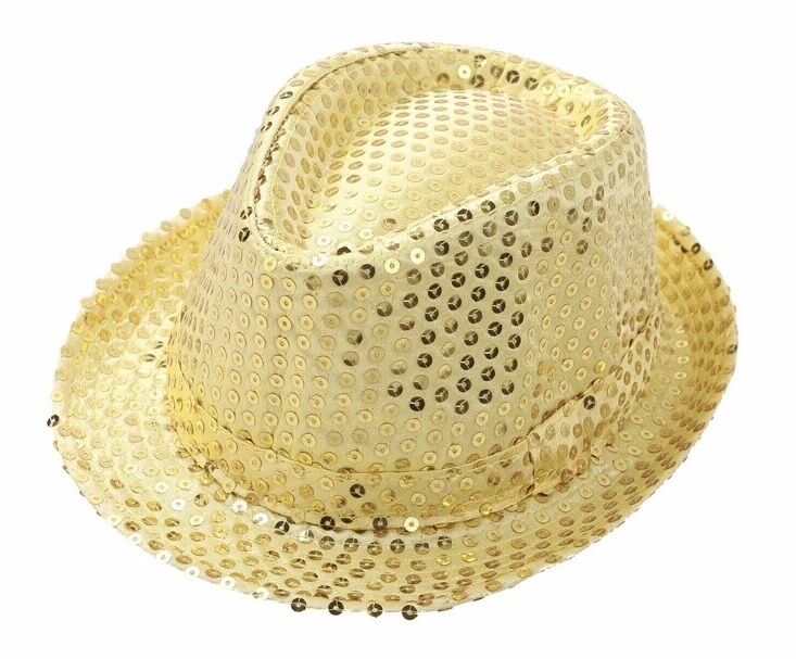 Michael Jackson Şapkası Gold Renk