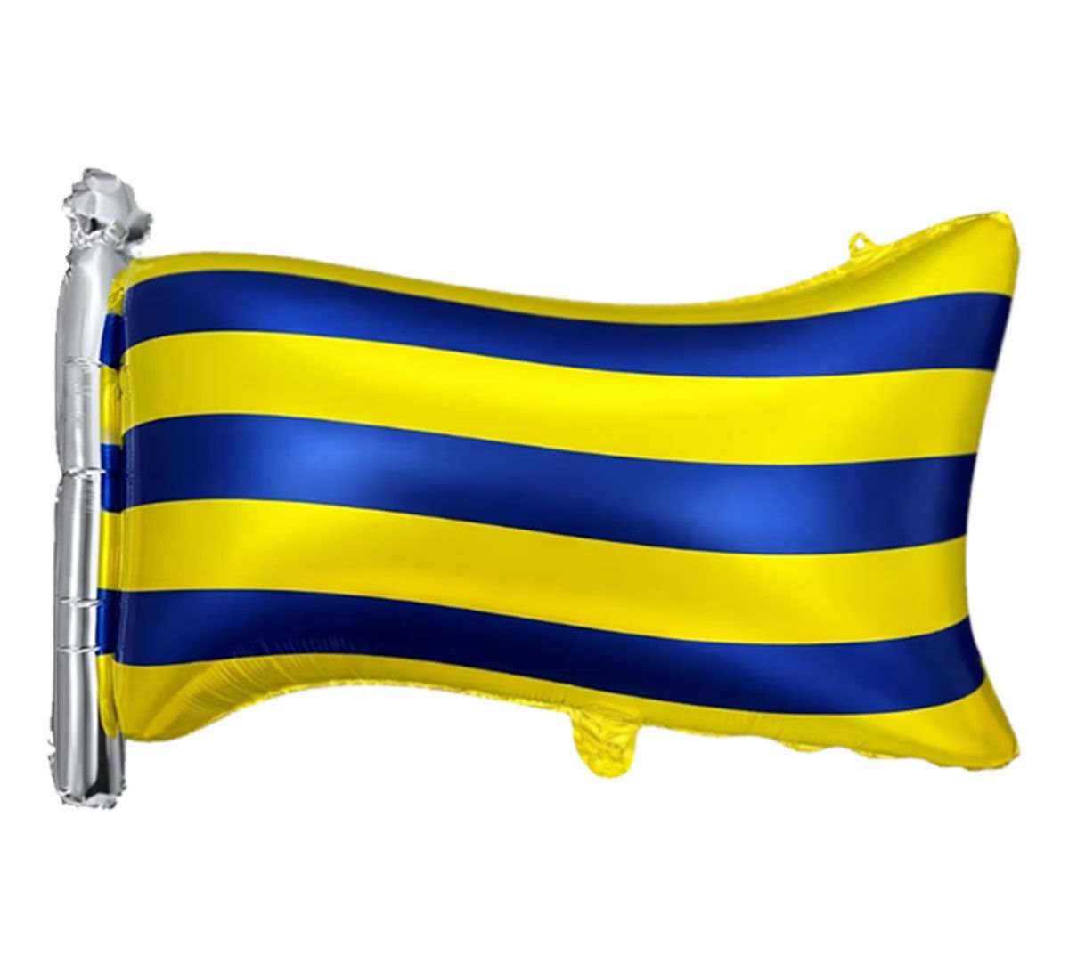 Sarı Lacivert Taraftar Bayrağı Folyo Balon
