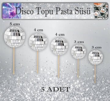 Disko Topu Pasta Süsü