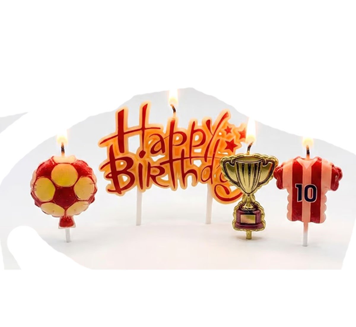Futbol Partisi Şampiyon Kupası Mum